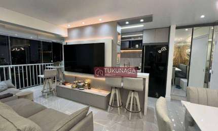 Apartamento com 2 dormitórios à venda, 56 m² por R$ 690.000,00 - Vila Rosália - Guarulhos/SP
