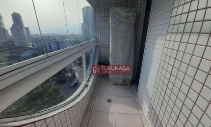 Apartamento com 1 dormitório à venda, 52 m² por R$ 320.000,00 - Vila Guilhermina - Praia Grande/SP