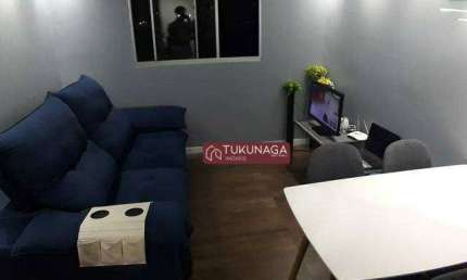 Apartamento com 2 dormitórios à venda, 43 m² por R$ 220.000,00 - Vila Nova Bonsucesso - Guarulhos/SP