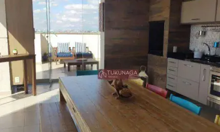 Magnífica cobertura duplex com 3 dormitórios, 2 vagas à venda, 156 m² por R$ 1.300.000 - Vila Nova Mazzei - São Paulo/SP
