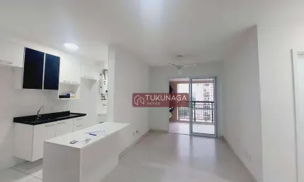 Apartamento para alugar, 68 m² por R$ 4.600,00/mês - Jardim Flor da Montanha - Guarulhos/SP