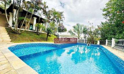 Chácara com Piscina, 4 dormitórios à venda, 1400 m² por R$ 1.390.000 - Taiacupeba - Mogi das Cruzes/SP