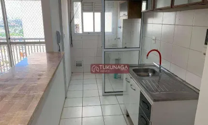 Apartamento com 2 dormitórios à venda, 47 m² por R$ 335.000,00 - Ponte Grande - Guarulhos/SP