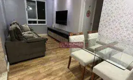 Apartamento com 2 dormitórios à venda, 49 m² por R$ 352.000,00 - Centro - Guarulhos/SP
