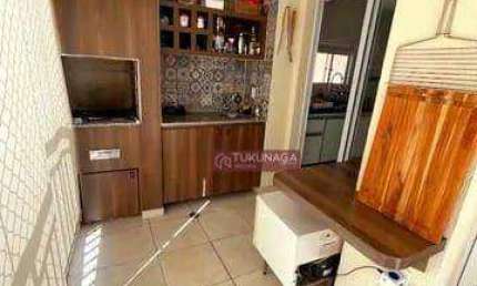 Apartamento Alegria com 4 dormitórios, 2 vagas à venda, 114 m² por R$ 957.000 - Vila Santo Antnio - Guarulhos/SP