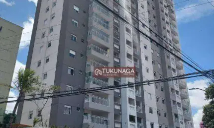 Apartamento com 2 dormitórios à venda, 56 m² por R$ 490.000,00 - Gopoúva - Guarulhos/SP