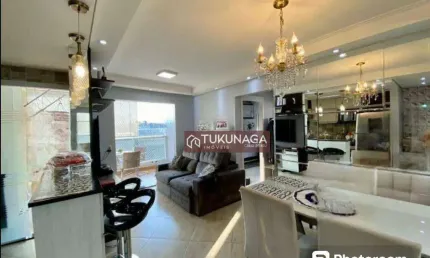 Apartamento com 2 dormitórios à venda, 61 m² por R$ 585.000- Vila Endres - Guarulhos/SP
