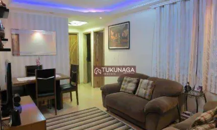 Apartamento com 2 dormitórios à venda, 48 m² por r$ 245.000 - parque jurema - guarulhos/sp