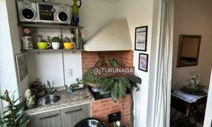 Apartamento com 2 dormitórios à venda, 58 m² por R$ 415.000 - Bosque Maia - Guarulhos/SP