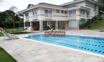 Casa Residencial Suiça da Cantareira com 4 dormitórios à venda, 650 m² por R$ 4.042.000 - Roseira - Mairiporã/SP