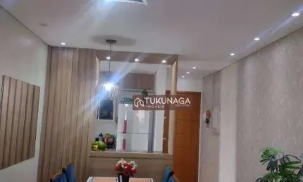 Apartamento com 3 quartos à venda, 76 m² por r$ 610.000 - vila galvão - guarulhos/sp