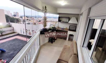 Apartamento com 3 quartos à venda, 82 m² por r$ 660.000 - gopoúva - guarulhos/sp