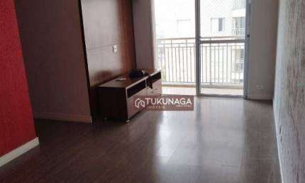 Apartamento com 3 dormitórios à venda, 64 m² por R$ 395.000 - Ponte Grande - Guarulhos/SP