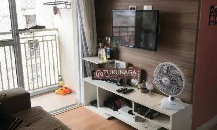Apartamento com 3 quartos à venda, 62 m² por R$ 415.000 - Ponte Grande - Guarulhos/SP