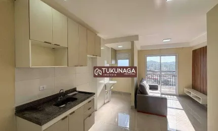 Apartamento com 2 quartos para alugar, 42 m² por R$ 2.750/mês - Vila Galvão - Guarulhos/SP