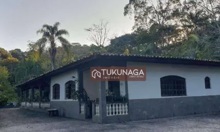 Chácara com 4 dormitórios à venda, 7000 m² por R$ 1.500.000,00 - Chácaras Copaco - Arujá/SP