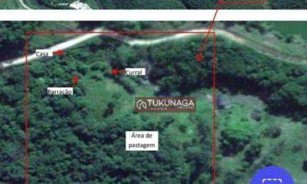 Fazenda à venda, 173000 m² por R$ 743.900,00 - Zona Rural. - Juquiá/SP