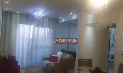 Apartamento com 3 dormitórios à venda, 81 m² por R$ 555.000,00 - Jardim Las Vegas - Guarulhos/SP