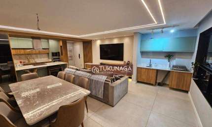 Apartamento com 3 dormitórios à venda, 90 m² por R$ 1.300.000 - Vila Augusta - Guarulhos/SP