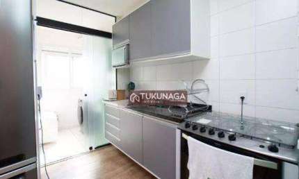 Apartamento com 3 dormitórios para alugar, 75 m² por R$ 5.800,00/mês - Jardim Flor da Montanha - Guarulhos/SP