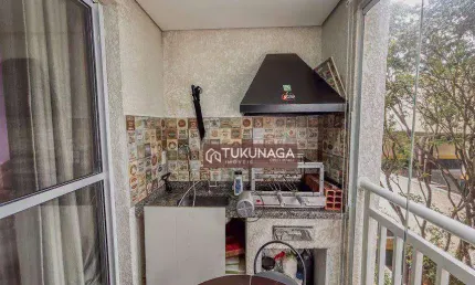 Apartamento com 2 dormitórios à venda, 56 m² por R$ 370.000,00 - Jardim do Papai - Guarulhos/SP