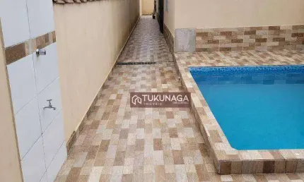 Casa com 2 dormitórios à venda, com 161m² por R$ 320.000 - Balneario Patrimonio das Américas - Mongaguá/SP