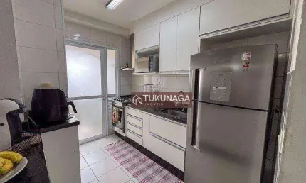 Apartamento com 2 dormitórios à venda, 56 m² por R$ 370.000,00 - Jardim Rosa de Franca - Guarulhos/SP