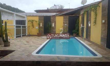 Casa com 4 dormitórios à venda, 200 m² por R$ 600.000 - Acarau - Ubatuba/SP