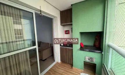 Apartamento com 3 dormitórios à venda, 84 m² por r$ 615.000,00 - jardim las vegas - guarulhos/sp