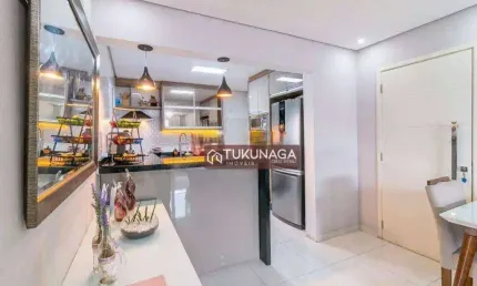 Apartamento com 3 dormitórios à venda, 95 m² por r$ 950.000 - vila augusta - guarulhos/sp