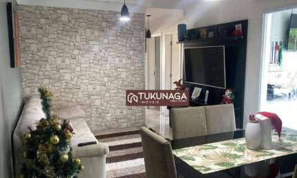 Apartamento com 3 dormitórios à venda, 72 m² por R$ 590.000 - Vila Leonor - Guarulhos/SP