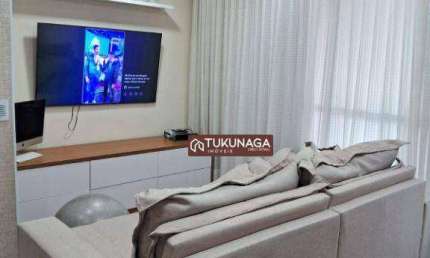 Apartamento com 2 dormitórios à venda, 86 m² por R$ 870.000 - Vila Leonor - Guarulhos/SP