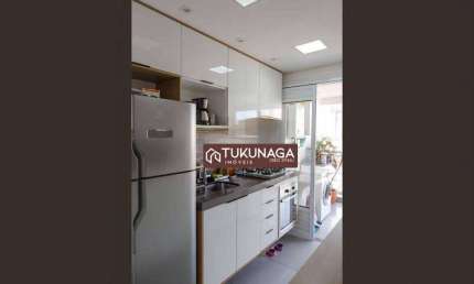 Apartamento com 2 dormitórios para alugar, 58 m² por R$ 3.740,00/mês - Vila Rosália - Guarulhos/SP