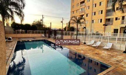 Apartamento com 2 dormitórios à venda, 47 m² por R$ 315.000,00 - Ponte Grande - Guarulhos/SP