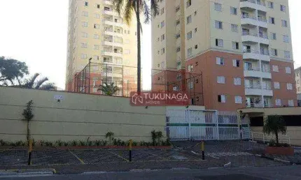 Apartamento com 3 dormitórios para alugar, 70 m² por R$ 3.144,00/mês - Vila Rio - Guarulhos/SP