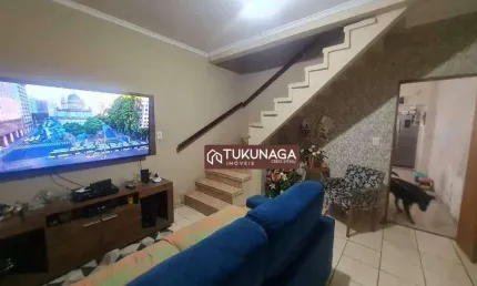 Sobrado com 3 dormitórios à venda, 155 m² por R$ 515.000 - Vila Galvão - Guarulhos/SP