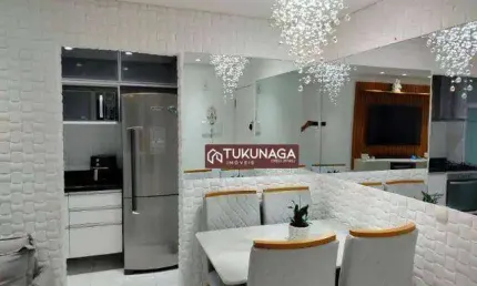 Apartamento com 2 dormitórios à venda, 53 m² por R$ 449.000 - Vila Miriam - Guarulhos/SP
