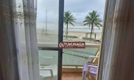 Vista para o Mar - Apartamento 1 dormitório à venda, 61 m² por R$ 230.000 - Vila Atlântica - Mongaguá/SP