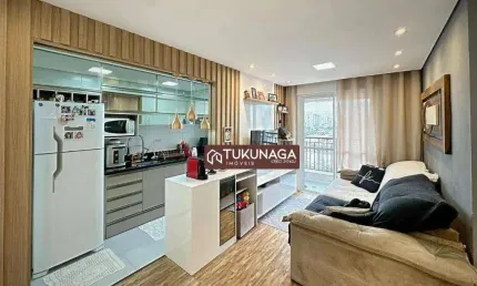 Apartamento com 2 dormitórios à venda, 46 m² por R$ 439.990 - Vila Galvão - Guarulhos/SP
