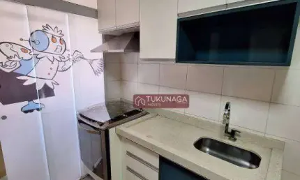 Apartamento com 2 dormitórios à venda, 58 m² por r$ 600.000,00 - picanco - guarulhos/sp