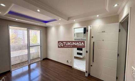 Apartamento com 2 dormitórios para alugar, 52 m² por R$ 2.920,00/mês - Bosque Maia - Guarulhos/SP