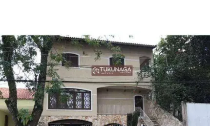 Sobrado com 5 dormitórios à venda, 550 m² por r$ 3.000.000,00 - jardim santa mena - guarulhos/sp