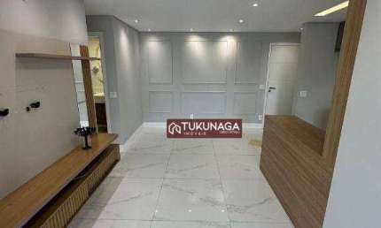 Apartamento com 2 dormitórios para alugar, 67 m² por R$ 5.620,00/mês - Bosque Maia - Guarulhos/SP