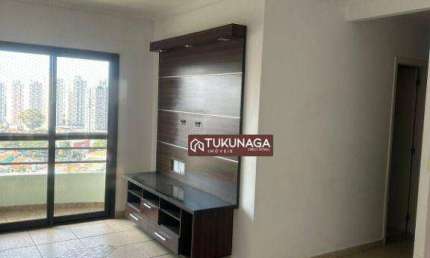 Apartamento com 3 quartos para alugar, 68 m² por R$ 3.913/mês - Gopoúva - Guarulhos/SP