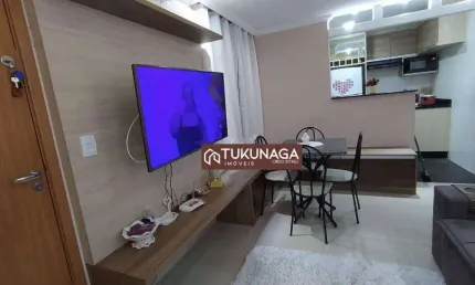 Apartamento com 2 quartos à venda, 47 m² por r$ 250.000 - água chata - guarulhos/sp