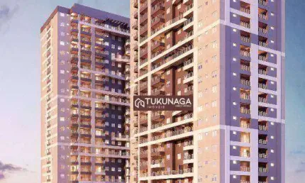 Apartamento com 1quarto à venda, 30 m² por r$ 370.000 - picanco - guarulhos/sp