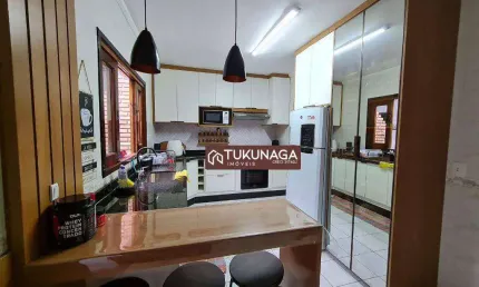 Sobrado com 3 quartos e 4 vagas à venda, 192 m² por r$ 848.000 - jardim vila galvão - guarulhos/sp