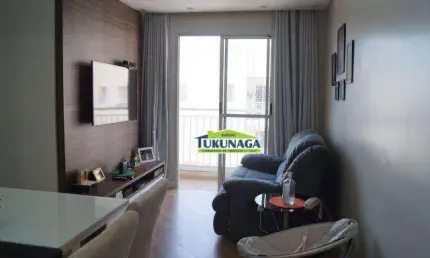 Apartamento com 2 dormitórios à venda, 62 m² por R$ 500.000,00 - Vila Miriam - Guarulhos/SP