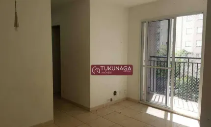 Apartamento com 3 dormitórios à venda, 56 m² por R$ 336.000,00 - Cocaia - Guarulhos/SP
