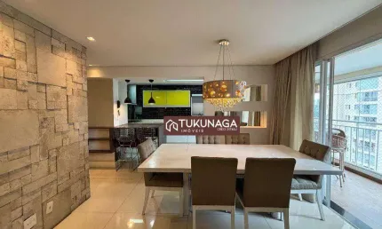Apartamento com 3 dormitórios para alugar, 115 m² por R$ 6.680,05/mês - Vila Santo Antônio - Guarulhos/SP